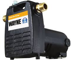 WAYNE PC4 1/2 HP Cast Iron Multi-Purpose Pump With Suction Strainer