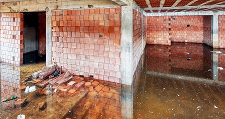 How to clean a flooded basement